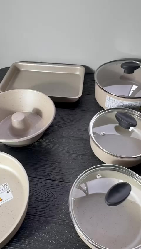 Jogo Panelas 13 Peças Antiaderente Conjunto Kit Frigideira Caçarola Fervedor Cozinha Completa