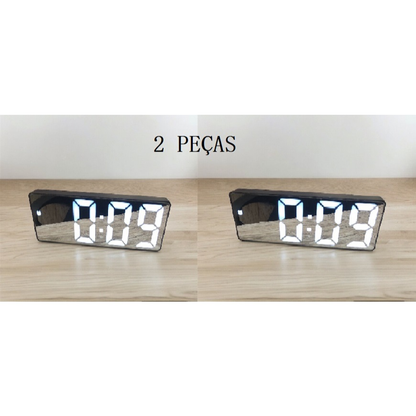 Relógio Despertador Digital De Mesa Decorativo