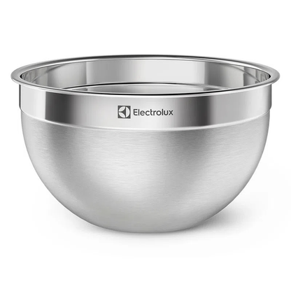 Conjunto de Bowls Tigelas de Inox com Tampa Plástica - Electrolux - bowl - tigela - bowl inox