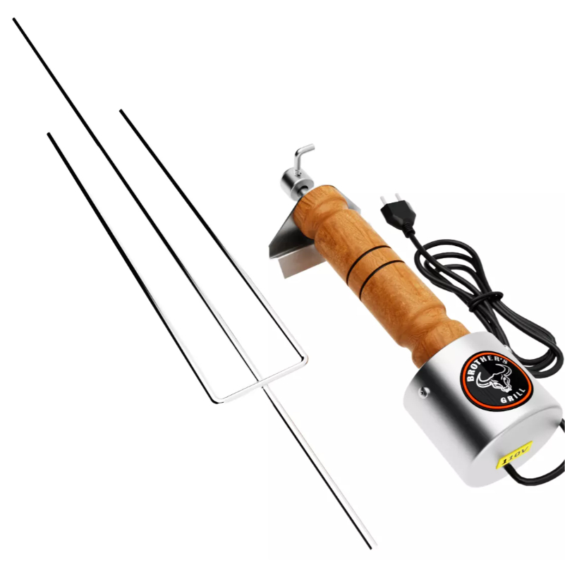 Espeto Giratório Elétrico Brothers Grill Linha eco Churrasco