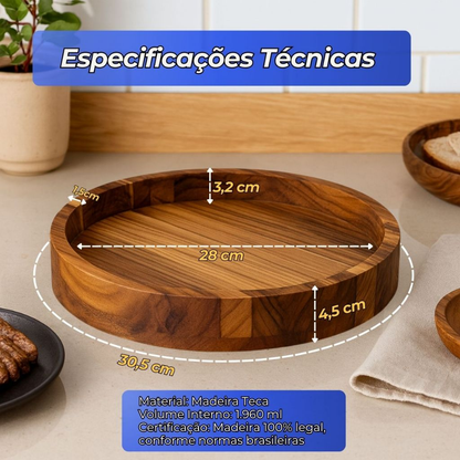 Gamela em Madeira para Churrasco